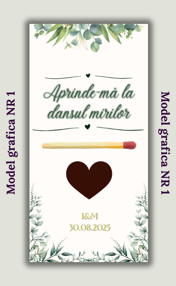 Artificii de mână cu etichetă