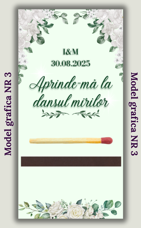 Artificii de mână cu etichetă