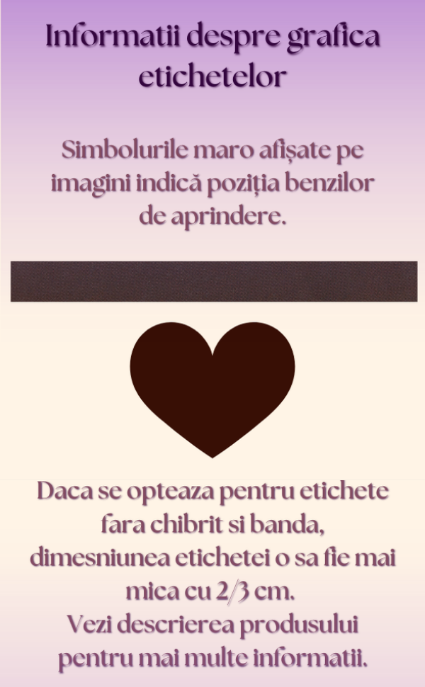 Artificii de mână cu etichetă